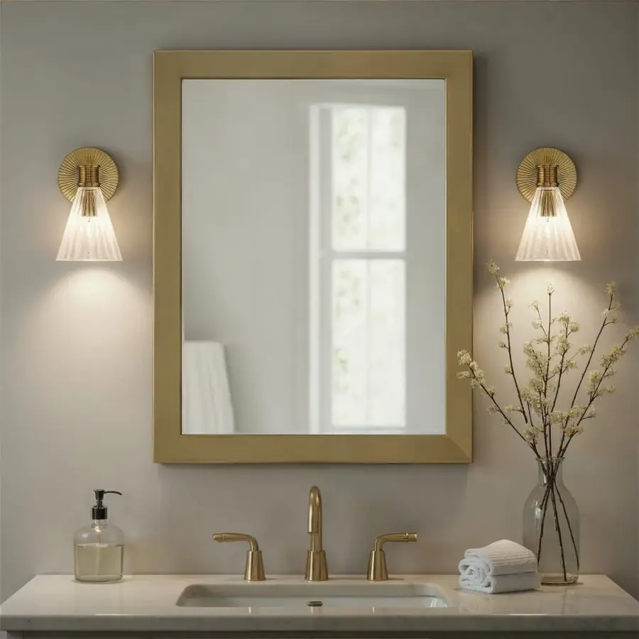 Lotus 5.5" Sconce in Luxe Gold - Image 6