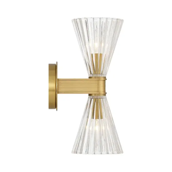 Lotus 5.5" Sconce in Luxe Gold - Image 4