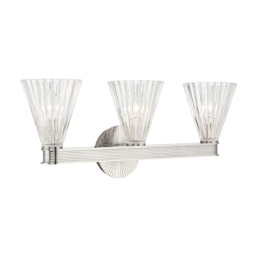 Lotus 23.5" Bathroom Vanity Light in Luxe Gold - Image 11