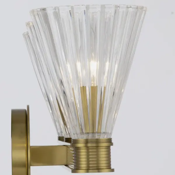 Lotus 23.5" Bathroom Vanity Light in Luxe Gold - Image 5