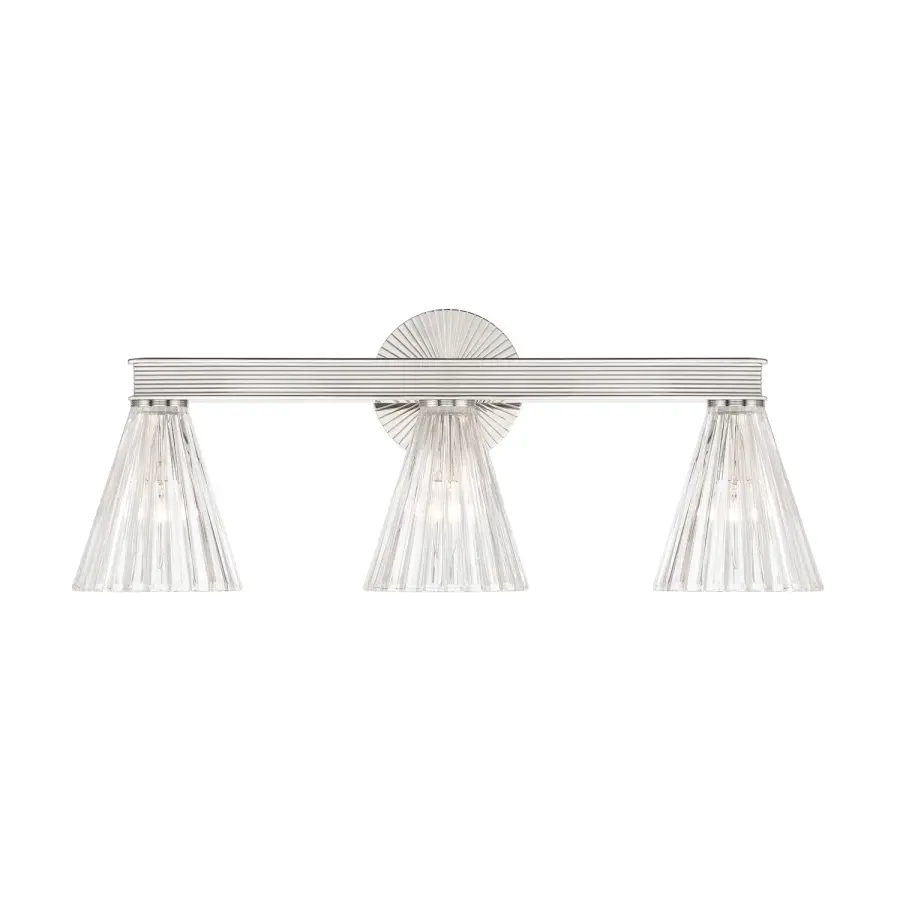 Lotus 23.5" Bathroom Vanity Light in Luxe Gold - Image 9