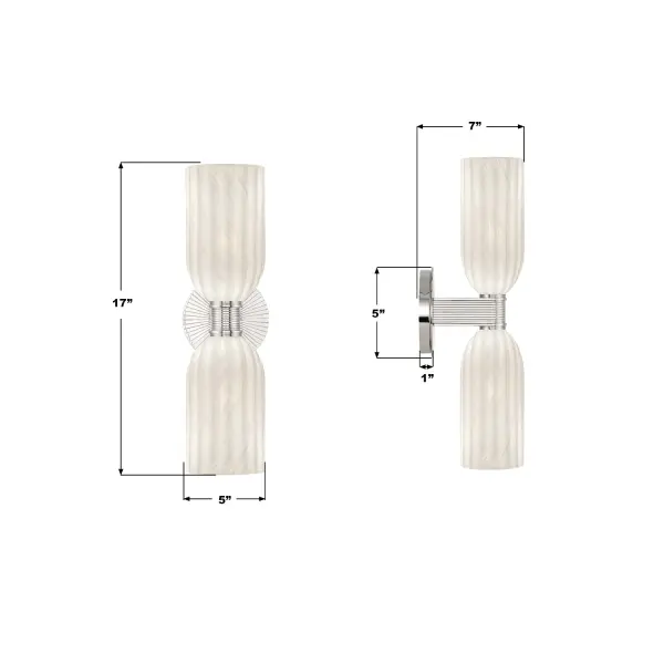 Lotus 5" Sconce in Luxe Gold - Image 15