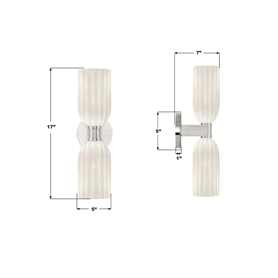 Lotus 5" Sconce in Luxe Gold - Image 15