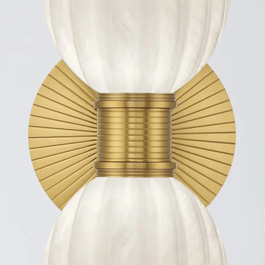 Lotus 5" Sconce in Luxe Gold - Image 5