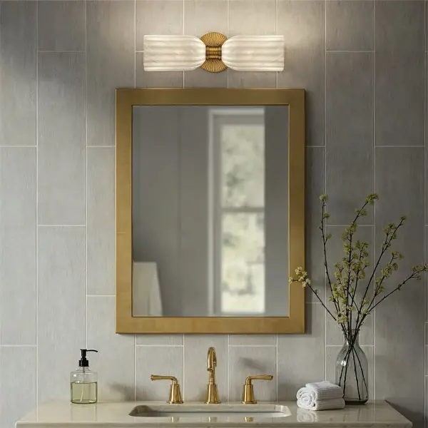 Lotus 5" Sconce in Luxe Gold - Image 6