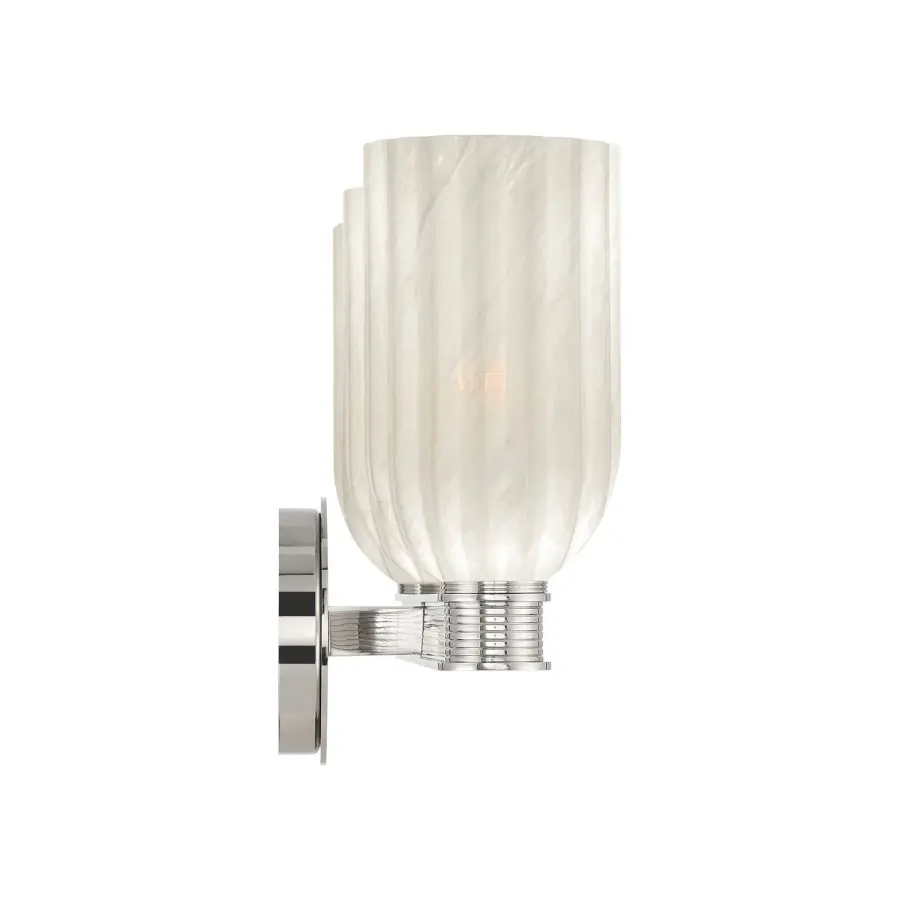 Lotus 22.75" Bathroom Vanity Light in Luxe Gold - Image 12