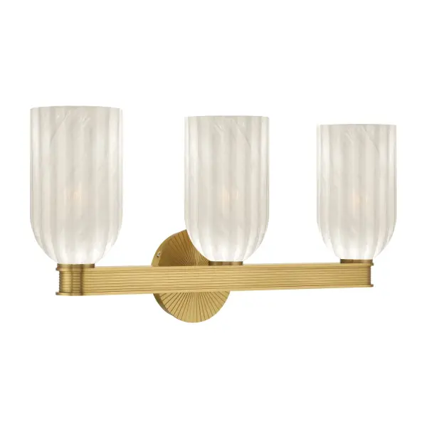 Lotus 22.75" Bathroom Vanity Light in Luxe Gold - Image 3