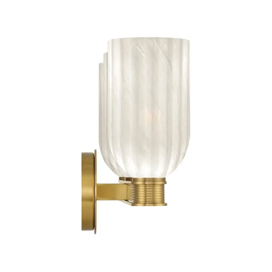 Lotus 22.75" Bathroom Vanity Light in Luxe Gold - Image 4