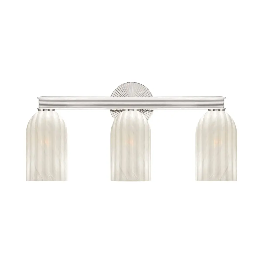 Lotus 22.75" Bathroom Vanity Light in Luxe Gold - Image 9