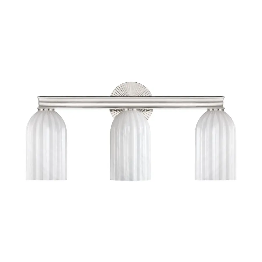 Lotus 22.75" Bathroom Vanity Light in Luxe Gold - Image 10
