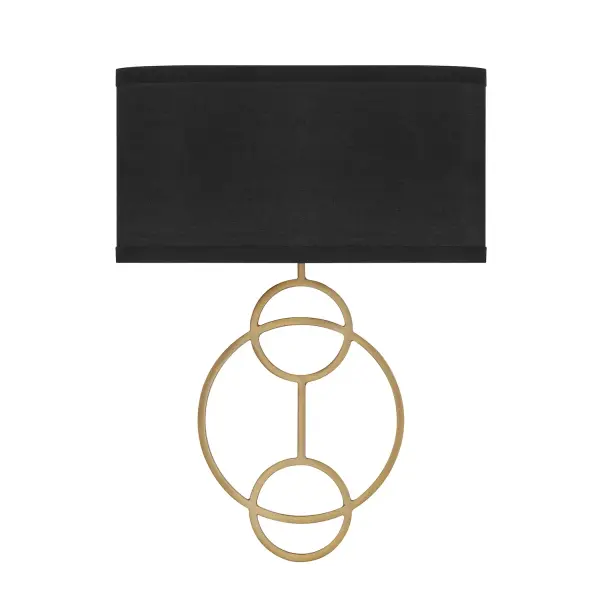 Laurel 10" Sconce in Vibrant Gold - Image 2