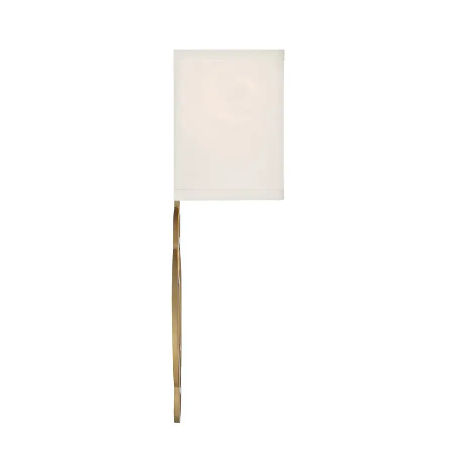 Laurel 10" Sconce in Vibrant Gold - Image 11