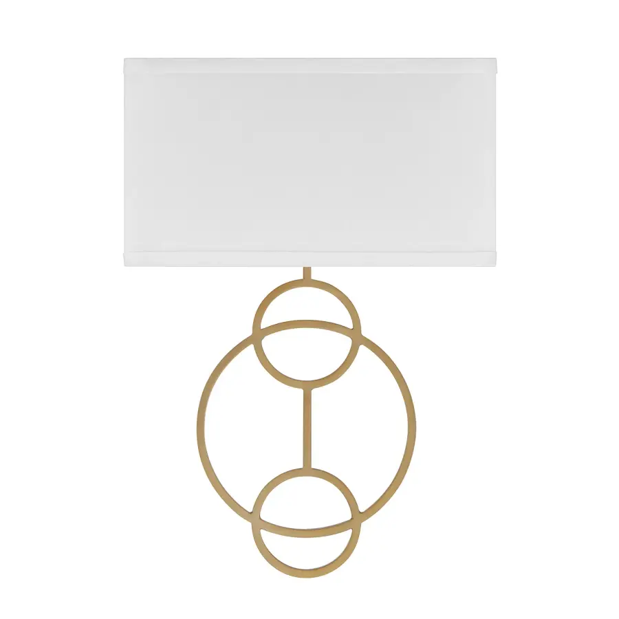 Laurel 10" Sconce in Vibrant Gold - Image 9