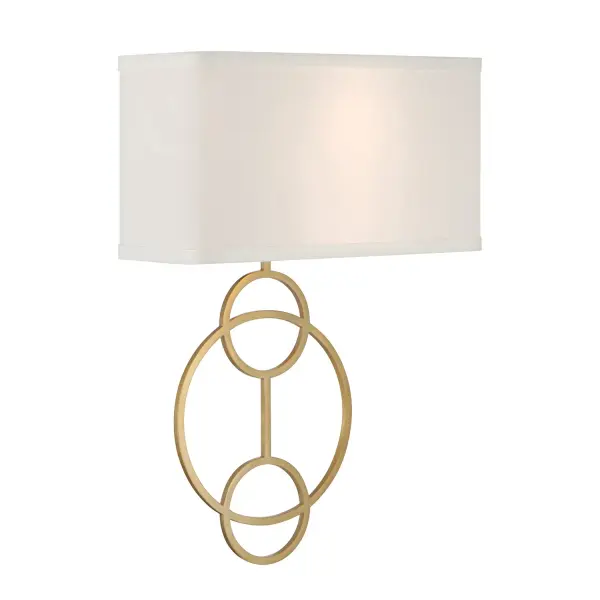 Laurel 10" Sconce in Vibrant Gold - Image 10