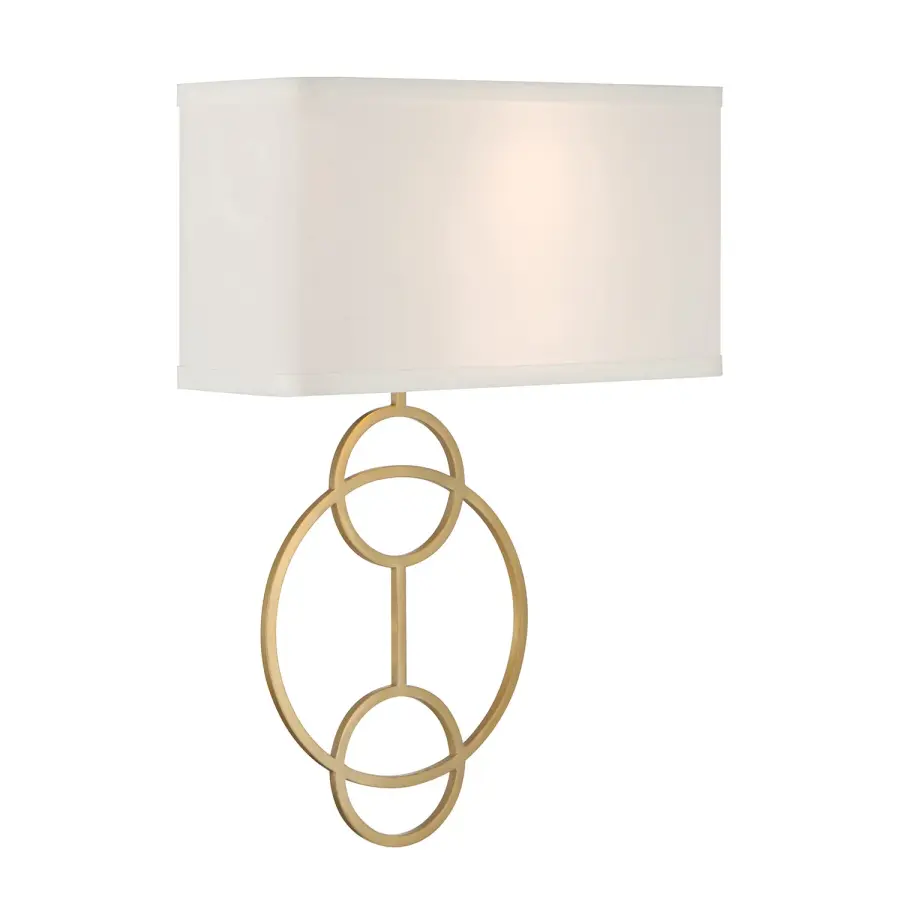 Laurel 10" Sconce in Vibrant Gold - Image 10