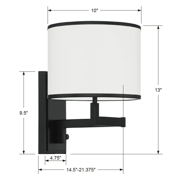 Madison 10" Task Sconce - Image 18