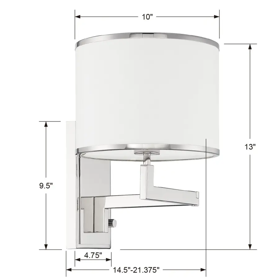 Madison 10" Task Sconce - Image 25