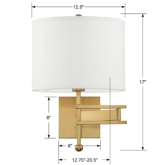 Marshall 12.5" Task Sconce - Image 8