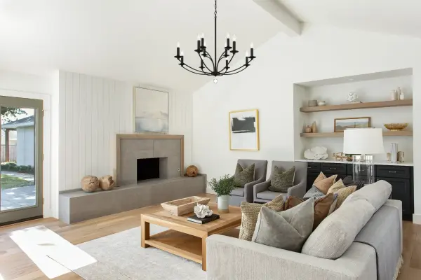 Mila 32" Black Chandelier - Image 8