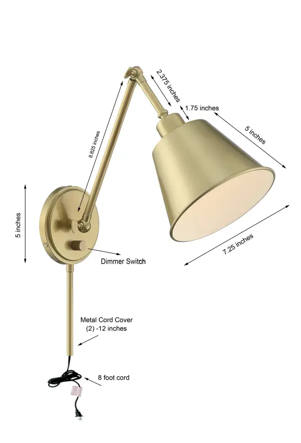 Mitchell 7.25" Task Sconce - Image 5