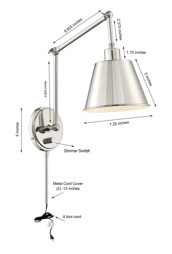 Mitchell 7.25" Task Sconce - Image 21