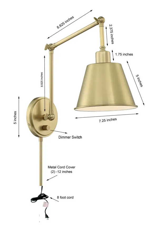 Mitchell 7.25" Task Sconce - Image 7