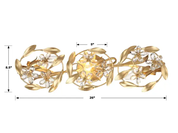 Marselle 26" Bathroom Vanity Light - Image 5