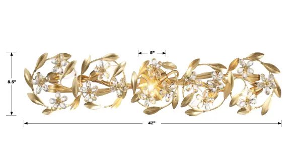 Marselle 42" Bathroom Vanity Light - Image 5