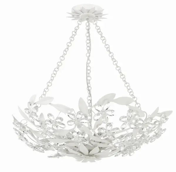Marselle 24" Semi Flush Mount in Antique Gold - Image 11