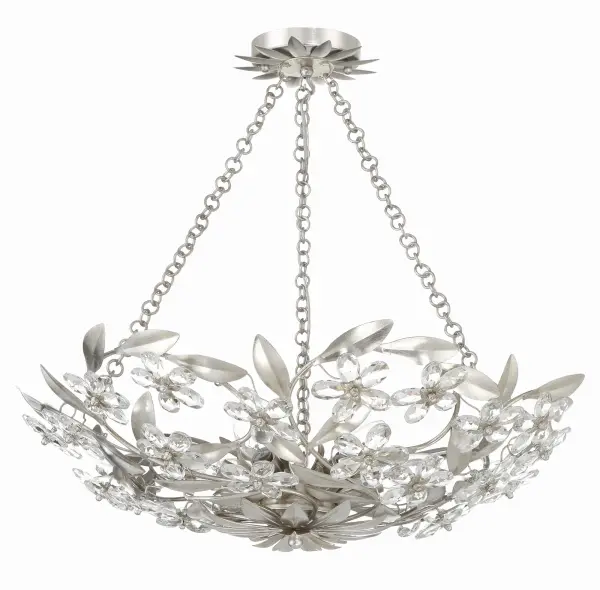 Marselle 24" Semi Flush Mount in Antique Gold - Image 19