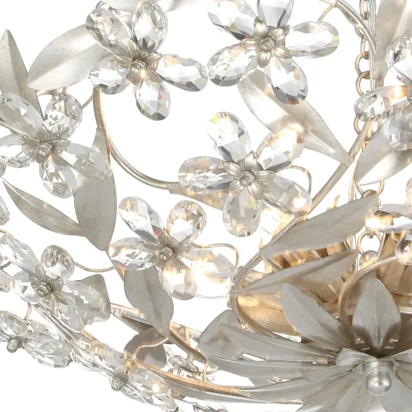 Marselle 24" Semi Flush Mount in Antique Gold - Image 22