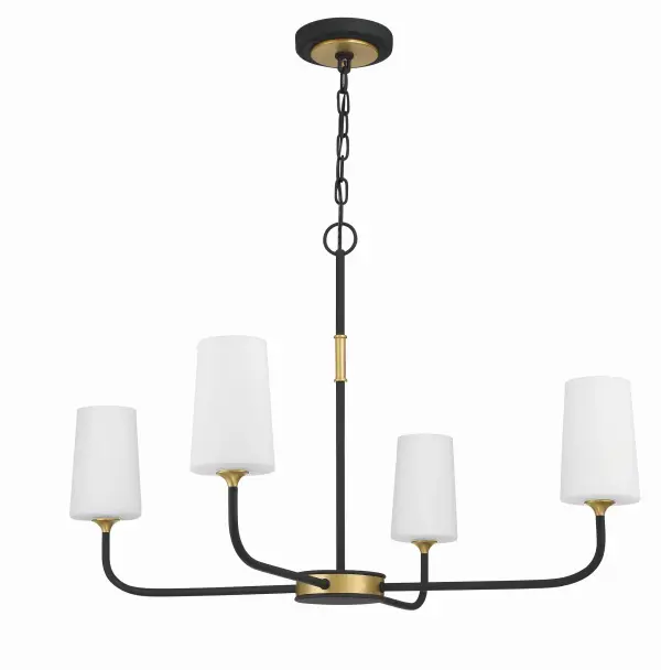 Elegant Farmhouse Chandelier with Industrial Flair - Image 2