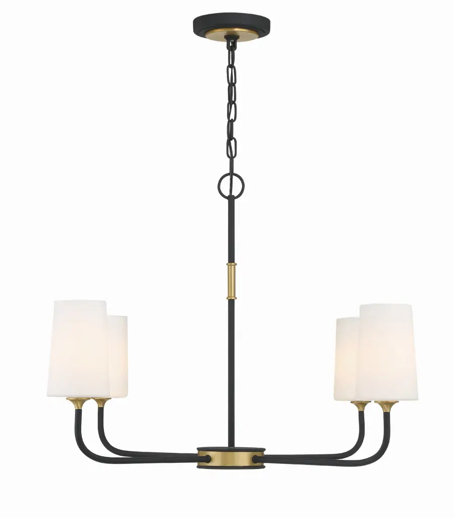 Elegant Farmhouse Chandelier with Industrial Flair - Image 3