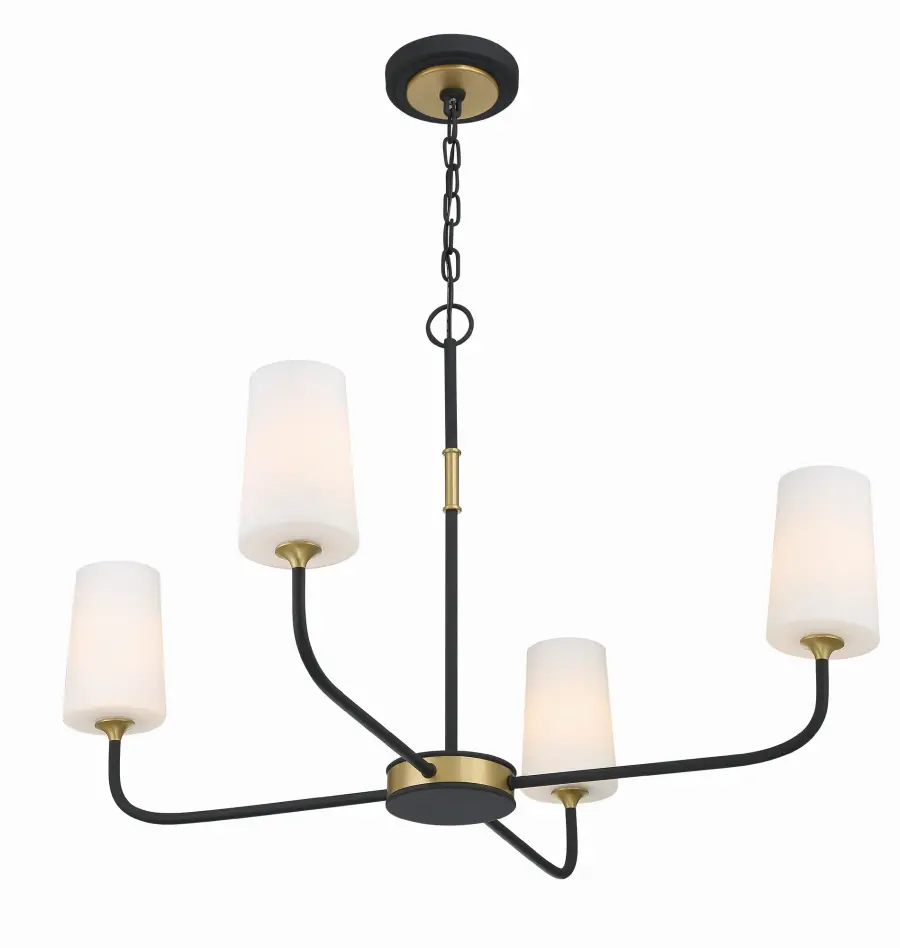Elegant Farmhouse Chandelier with Industrial Flair - Image 4