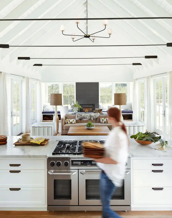 Striking 54" Linear Chandelier Blends Farmhouse Charm with Industrial Edge - Image 6