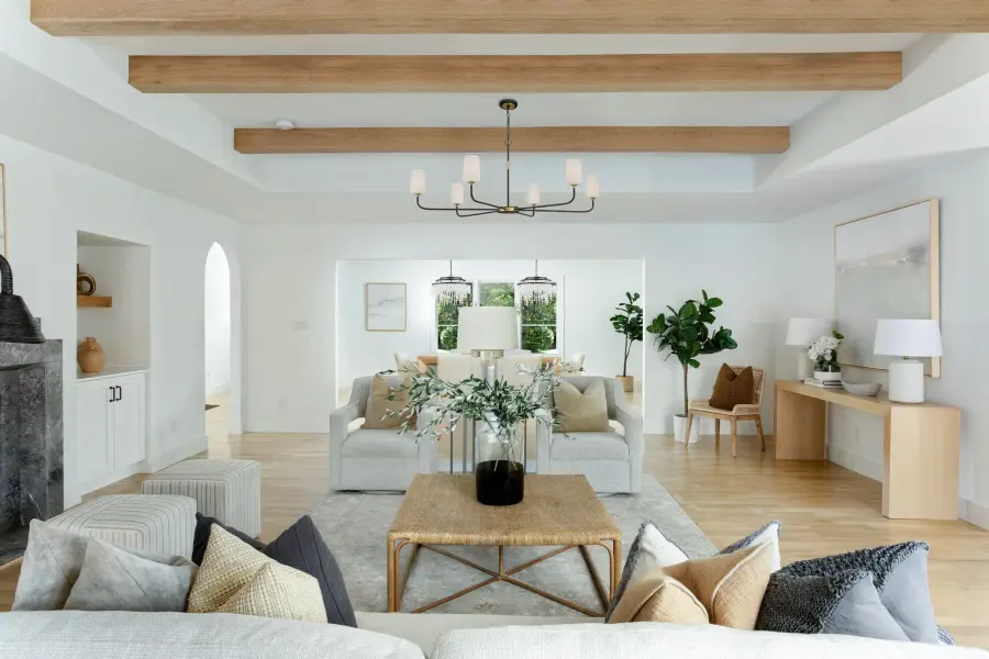 Striking 54" Linear Chandelier Blends Farmhouse Charm with Industrial Edge - Image 7