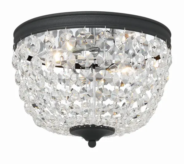 Nola 11.5" Flush Mount in Vibrant Gold - Image 9