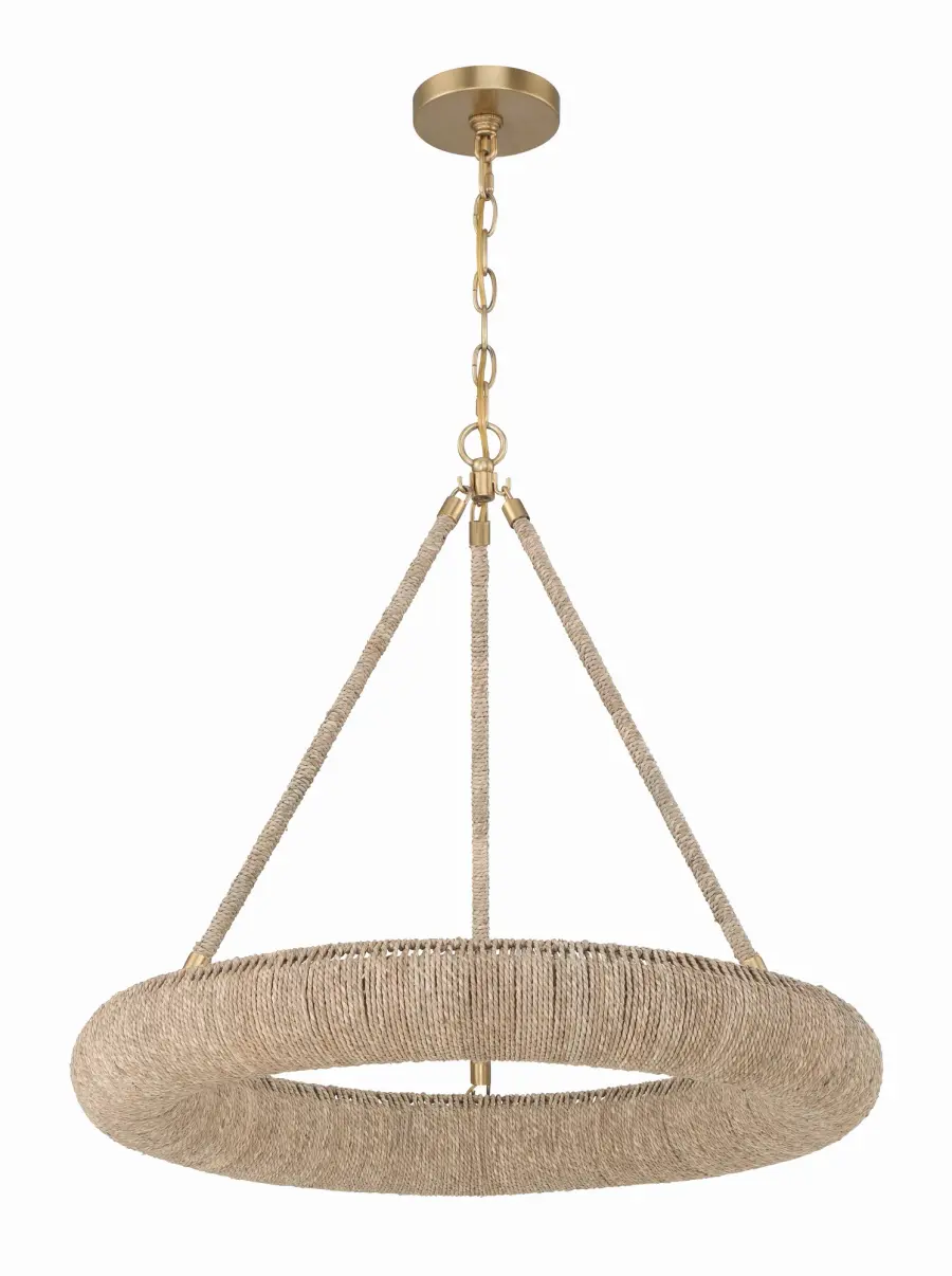 Oakley 24" Integrated LED Ring Chandelier - Image 1