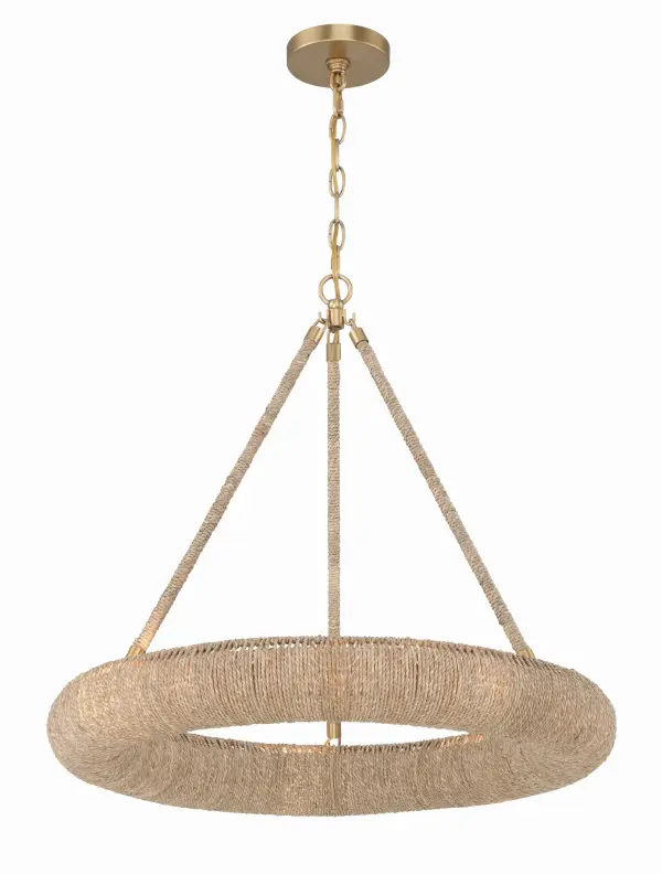 Oakley 24" Integrated LED Ring Chandelier - Image 2