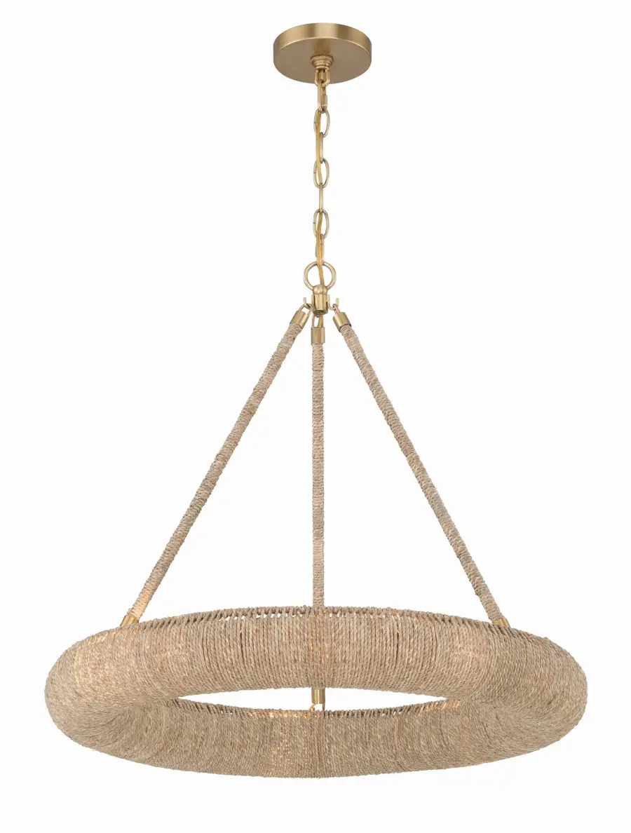 Oakley 24" Integrated LED Ring Chandelier - Image 2