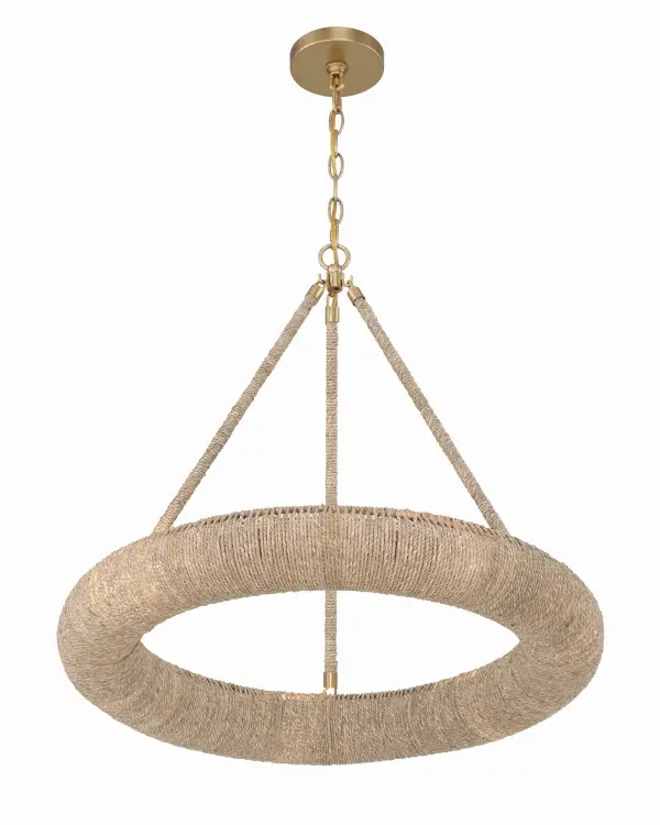 Oakley 24" Integrated LED Ring Chandelier - Image 3