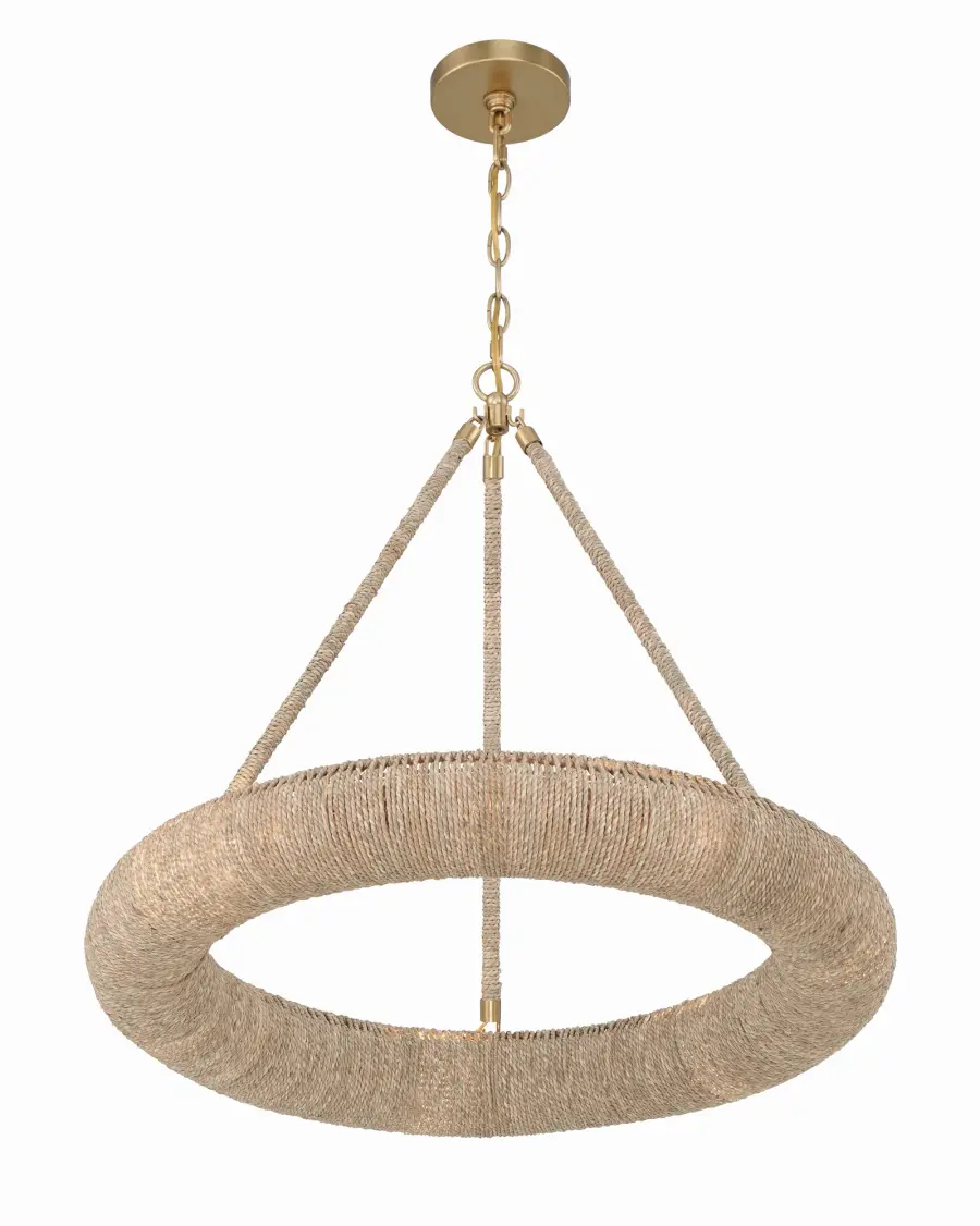 Oakley 24" Integrated LED Ring Chandelier - Image 3