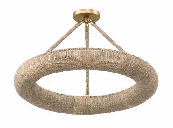 Oakley 24" Integrated LED Semi Flush Mount - Image 3