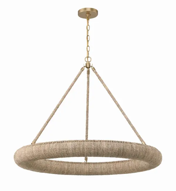 Oakley 32" Integrated LED Ring Chandelier - Image 1