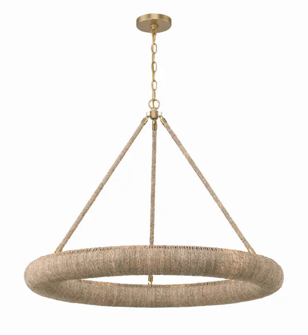 Oakley 32" Integrated LED Ring Chandelier - Image 2