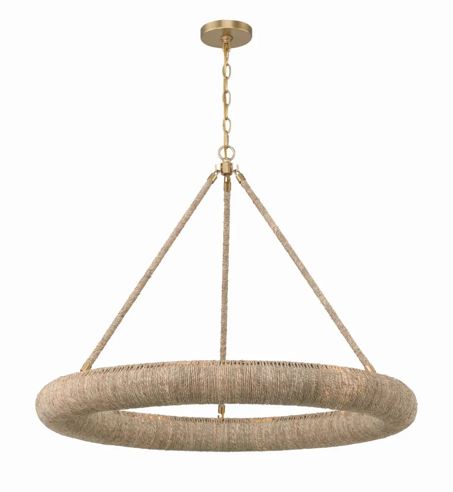 Oakley 32" Integrated LED Ring Chandelier - Image 2