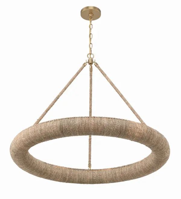 Oakley 32" Integrated LED Ring Chandelier - Image 3