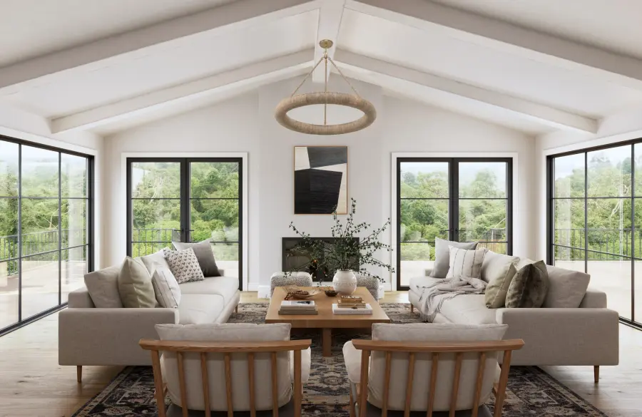 Oakley 32" Integrated LED Ring Chandelier - Image 7