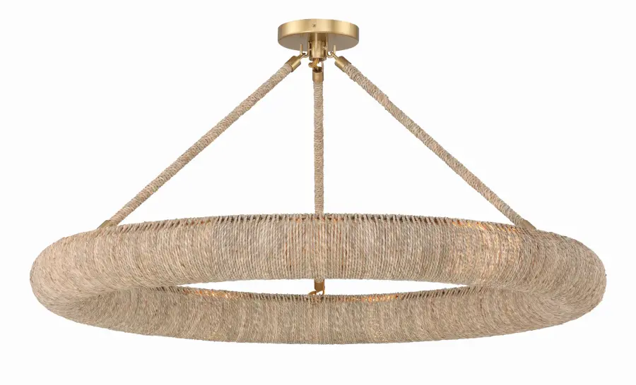 Oakley 32" Integrated LED Semi Flush Mount - Image 1