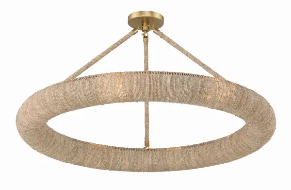 Oakley 32" Integrated LED Semi Flush Mount - Image 3